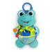 BABY EINSTEIN - Hračka aktivní na C kroužku želva Neptune’s Sensory Sidekick™ 0m+