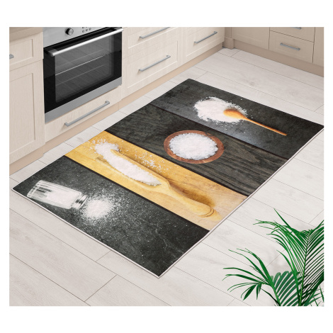 Brotex Koberec běhoun 3D 80x120cm mořská sůl