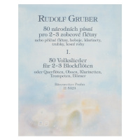 KN 50 národních písní I. díl - Rudolf Gruber
