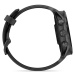 Garmin Forerunner 570 47 mm tmavě šedá hliníková luneta s černým poloprůhledným řemínkem