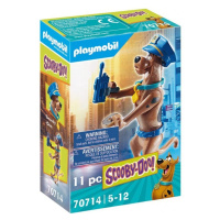 Playmobil 70714 scooby-doo! sběratelská figurka policista