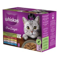 Whiskas Kapsa Pure Delight mix v želé 12x85g