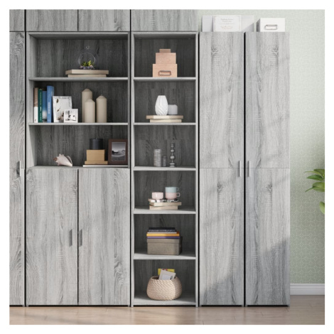 vidaXL Skříň highboard šedá sonoma 45 x 41 x 185 cm kompozitní dřevo