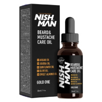 Nishman Beard & Moustache Care Oil - olej na bradu, 30 ml