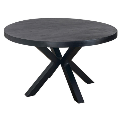 MID.YOU JÍDELNÍ STŮL, mangové dřevo, černá cm