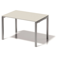 BISLEY Psací stůl CITO s podstavcem ve tvaru U, v x š x h 740 x 1200 x 800 mm, podstavec stříbrn