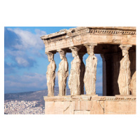 Umělecká fotografie The Erechtheon, Temple of Athena, Acropolis,, joe daniel price, (40 x 26.7 c
