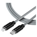 Tactical Fast Rope Aramid Cable USB-C/Lightning MFI 2m šedý