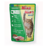 Miau Miau Kapsa Adult Turkey in Gravy - 24x100g