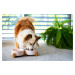 Vsepropejska Garbo dvojitá mramorová keramická miska pro psa či kočku Barva: Šedá, Rozměr (cm): 