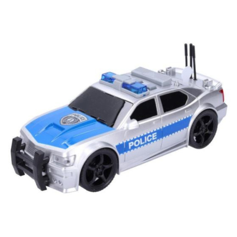 Auto policejní, 19 cm, BO, světelné Wiky