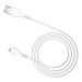 Datový kabel Hoco Cool Power Charging Data Cable for Lightning 1M, bílá