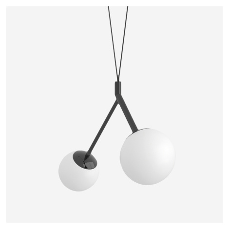 LUCIS závěsné svítidlo ZED 10,1W LED 4000K sklo černá opál ZK2.L2.ZD.61