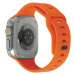 Mobile Origin Strap Hot Orange Apple Watch 49mm/45mm/44mm/42mm AWS-01-ORG Oranžová