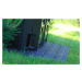 EASY SQUARE zahradní dlaždice 1,5 m2, černá IES40 PRIES40-S411