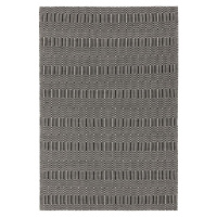 Černý vlněný koberec 120x170 cm Sloan – Asiatic Carpets