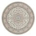 Nouristan - Hanse Home koberce Kruhový koberec Mirkan 104443 Cream/Rose - 160x160 (průměr) kruh 