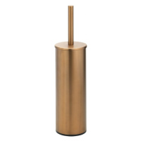 HOPA WC štětka válcová na postavení nebo pověšení, 95×380×105 mm Barva Růžové zlato broušená KDB
