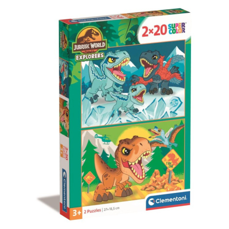 Puzzle Jurassic World, (2x) 20 ks
