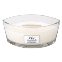 Vonná svíčka WoodWick oválná White Tea & Jasmine 453,6g