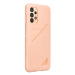 Zadní kryt Samsung Card Slot Cover pro Galaxy A23 5G, peach