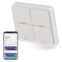 GoSmart Přenosný ovladač scén IP-2004ZW, ZigBee 3.0, 4-tlačítkový