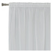 Dekorační krátká záclona s řasící páskou JULIA bílá 290x160 cm MyBestHome