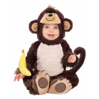 Amscan Kostým pro nejmenší - Opička Velikost nejmenší: 6 - 12 měsíců