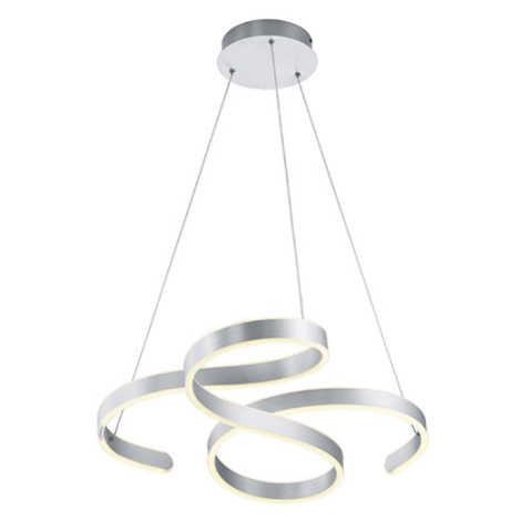 Designová závěsná lampa z oceli vč. LED 3-stupňové stmívatelné - Frank TRIO