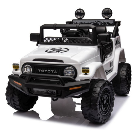 mamido  Elektrické autíčko Toyota FJ 4x4 bílá