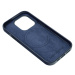 Smarty Leather Mag kryt s MagSafe iPhone 15 Pro indigově modrý