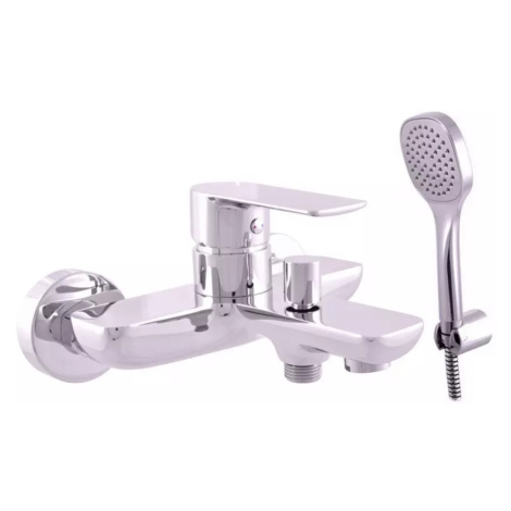 RAV-SLEZÁK VLTAVA Baterie vanová se sprchou - rozteč 150mm VT454.5/1 RAV SLEZÁK