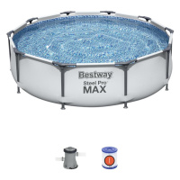 Bazén STEEL PRO MAX 3.05 x 0.76 m s filtrací, 56408