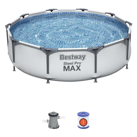 BESTWAY BAZÉN STEEL PRO MAX 3.05 x 0.76 M S FILTRACÍ 56408