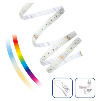 LED STRIP LIGHT KIT 17W/5M RGBW+CCT+DIMM (5M ROLL) WITH PU SILICONE + TUYA CONTROLLER + EU POWER