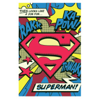 Umělecký tisk Superman's job, 26.7x40 cm