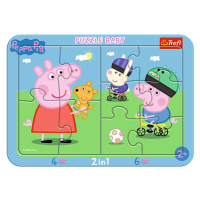 Trefl Baby puzzle s rámečkem - Peppa Pig