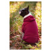 Vsepropejska Mitexi mikina s kapsou pro psa Barva: Vínová, Délka zad (cm): 22, Obvod hrudníku: 3