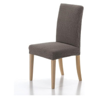 Forbyt, Potah elastický na celou židli, komplet 2 ks SADA, hnědý