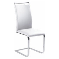 Jídelní židle, bílá, barna new