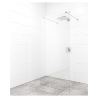 Sprchová zástěna Walk-in 120 cm SAT v barvě profilu chrom SATBWI120ZAV