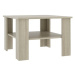 Konferenční stolek dub sonoma 60 × 60 × 42 cm dřevotříska