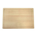 TORO Dřevěné prkénko obdélníkové, 25 x 18 x 1 cm
