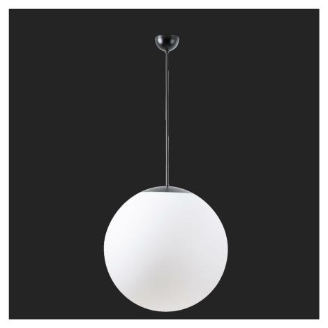 OSMONT ADR61807 ADRIA P4 závěsné skleněné svítidlo černá / bílá IP40 4000 K 41W LED nouzové komb