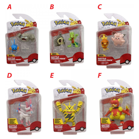 Pokemon Battle sběratelské figurky  Ast W11 Wiky