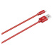 Datový kabel ALIGATOR PREMIUM 2A, USB-C, červená