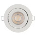 Sada vestavných LED svítidel Ledvance Simple Dim / 3 ks / Ø 8,7 cm / 5 W / teplá bílá / 400 lm /