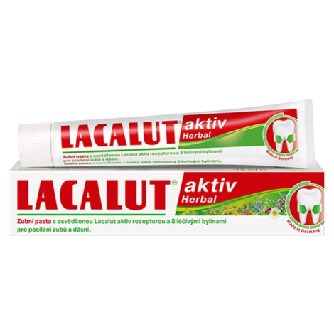 Lacalut Aktiv Herbal Zubní pasta 75 ml