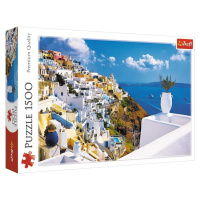 TREFL Puzzle Santorini, Řecko 1500 dílků