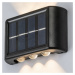 Rabalux 77024 venkovní solární lampa Kangton, černá